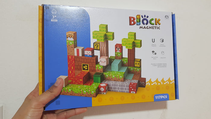 Bloques Magneticos Cubos de Minecraft