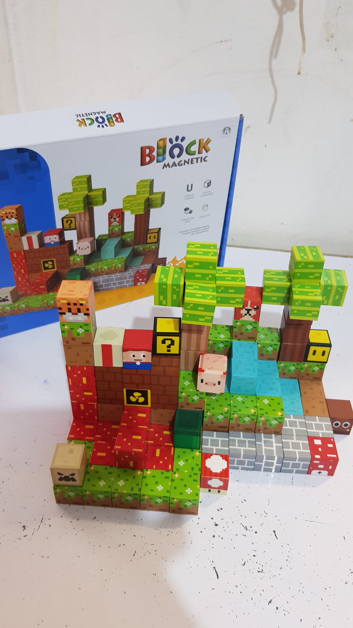 Bloques Magneticos Cubos de Minecraft