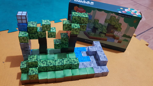 Bloques Magneticos Cubos de Minecraft