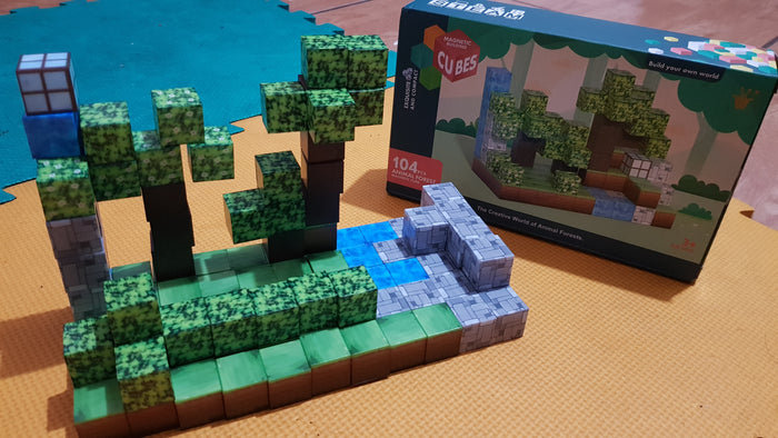Bloques Magneticos Cubos de Minecraft