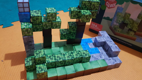 Bloques Magneticos Cubos de Minecraft