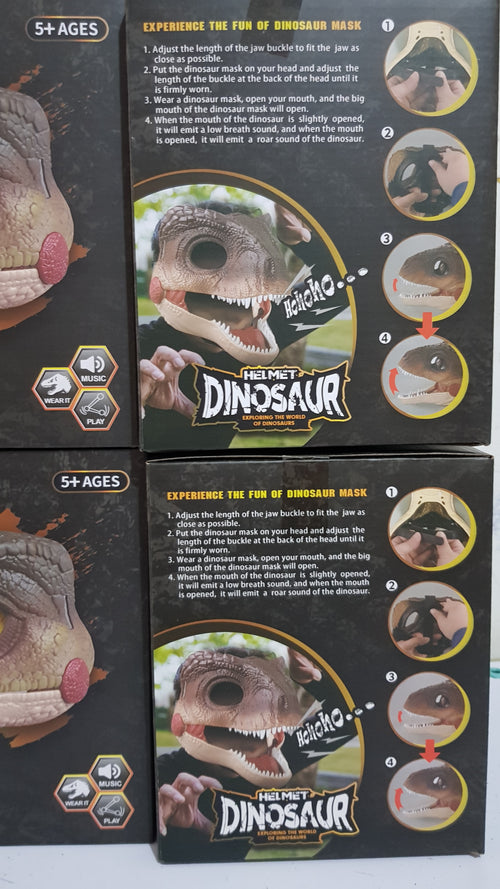 Mascara Dinosaurio