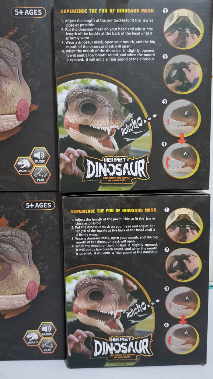 Mascara Dinosaurio