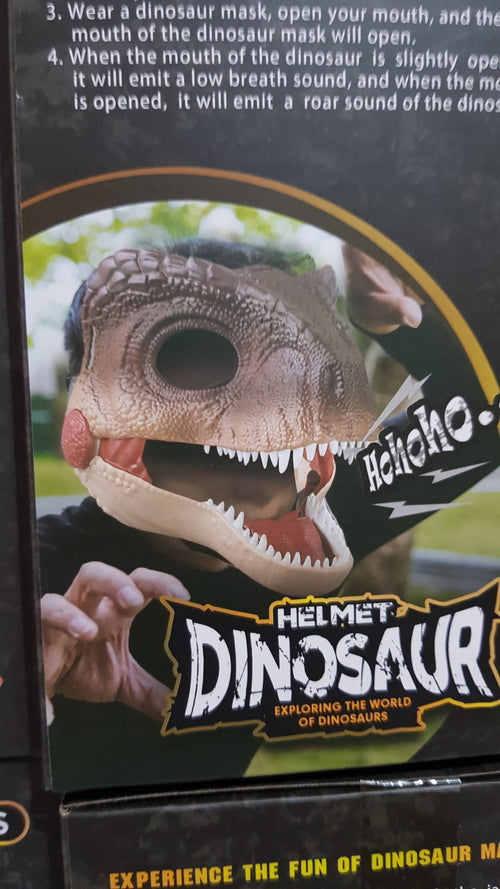 Mascara Dinosaurio