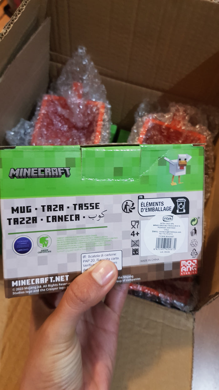 Tazon Mug taza Minecraft Creeper Original