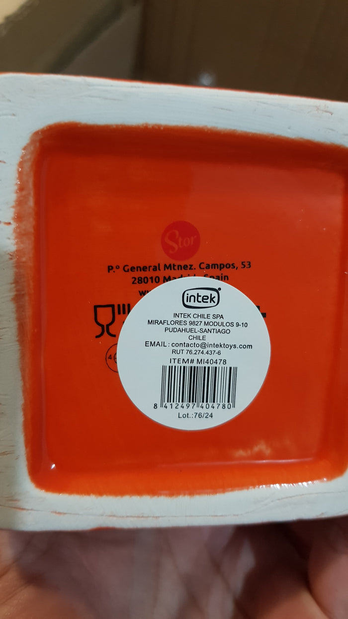 Tazon Ceramica Minecraft TNT Original
