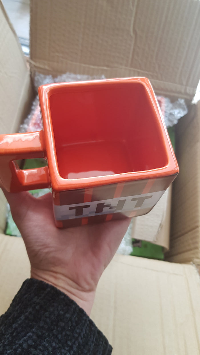 Tazon Ceramica Minecraft TNT Original