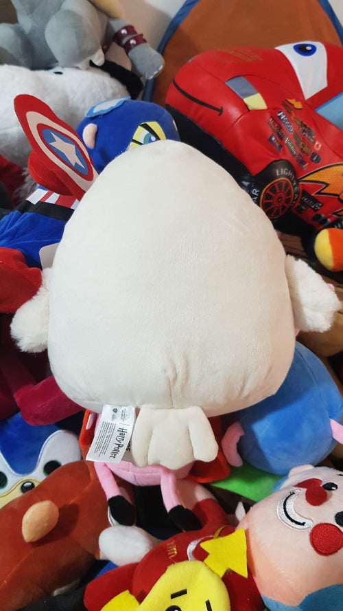 PELUCHE HARRY POTTER HEDWIG SQUISHMALLOWS 20CM LECHUZA HARRY POTTER LECHUZA HEDWIG LECHUZA BLANCA