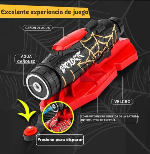 Lanzador Hidrogel Spiderman