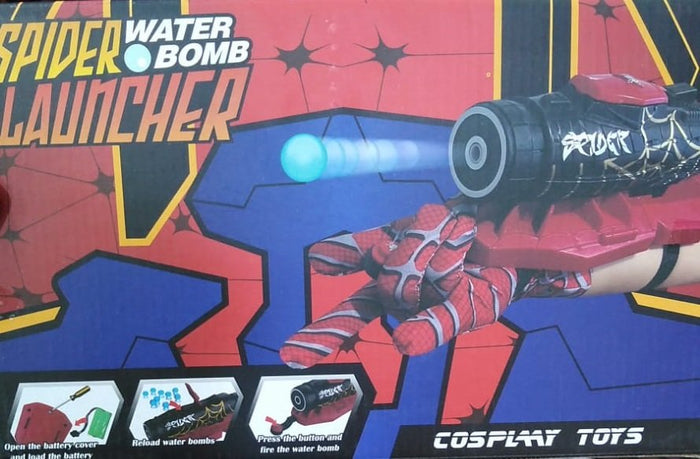 Lanzador Hidrogel Spiderman