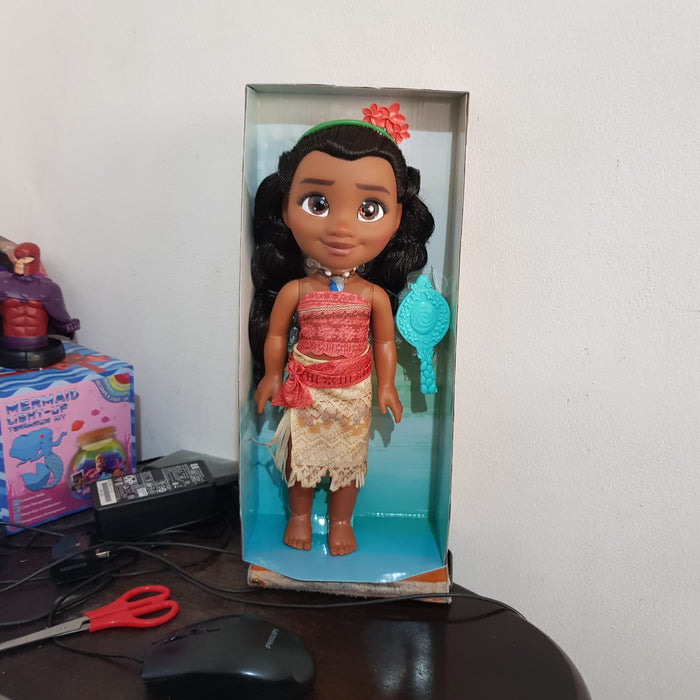 MUÑECA MOANA DISNEY PRINCESS 38CM JAKKS OFICIAL