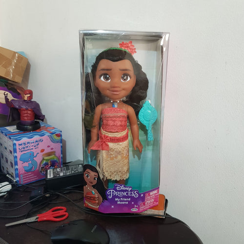 MUÑECA MOANA DISNEY PRINCESS 38CM JAKKS OFICIAL
